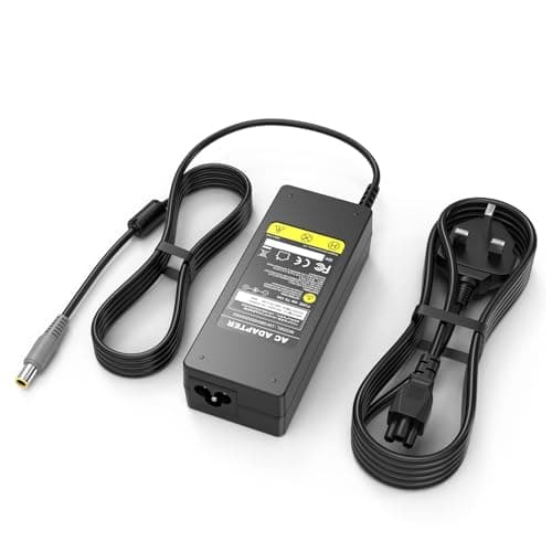 Image of ARyee 20V 4.5A 90W Laptop Charger for Lenovo ThinkPad T420 T430 T500 T510 T520 T530 T60 X220 X230 E420 E430 E520 E530 IdeaPad Notebook PC Power Cord Supply Lead AC Adapter(7.9x5.5mm)