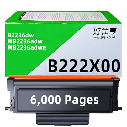 Image of B222X00 Compatible High Yield Toner Cartridge Replacement for Lexmark B2236dw MB2236adw MB2236adwe MB2236i Printer (B222X00-1Pack-6000Pages)