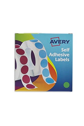 Image of Avery 24-507 Label in Dispensers, Green, Pack of 1120
