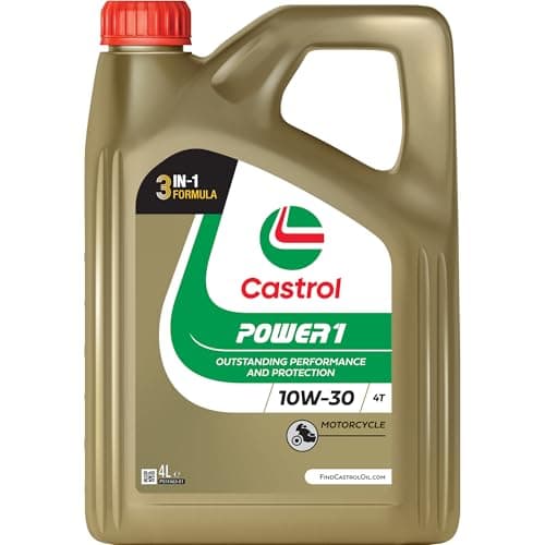Image of Castrol POWER1 4T 10W-30 Motorcycle Oil 4L