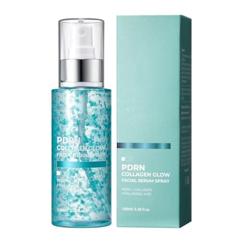 Image of PDRN Collagen Glow Facial Serum Spray, Hydrating Face Mist with Hyaluronic Acid, Deep Hydrating, Enhances Skin Radiance & Firmness, Suitable For All Skin Types (1)