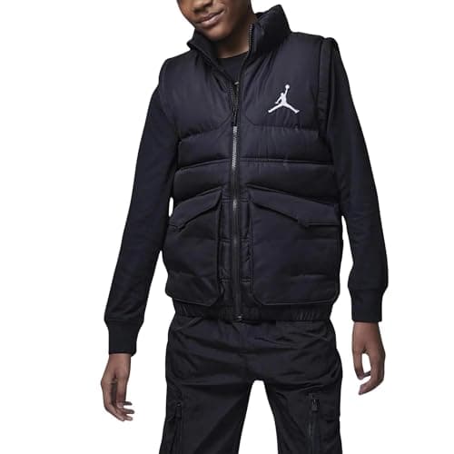 Image of Nike Jordan Puffer Filled Jr, Black, 12 Years, black, 12 Years