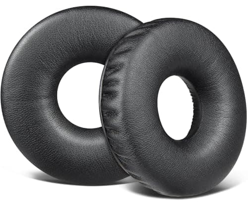 Image of SOULWIT Replacement Earpads for Sony MDR-XB650 BT (MDRXB650) Wireless Headphones, Ear Pads Cushions with Soft Protein Leather and High-Density Memory Foam - Black