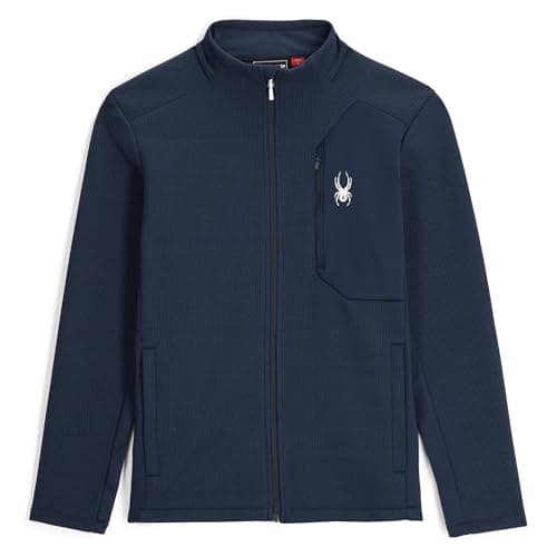 Image of Spyder Men's Bandit Fleece Jacket, True Navy, L