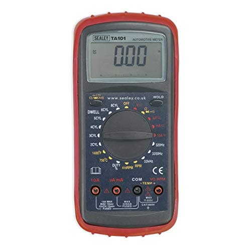 Image of Sealey Ta101 Digital Automotive Analyser 12 Function