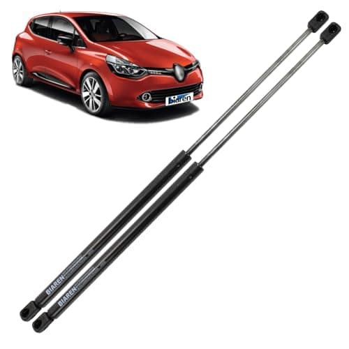 Image of BIAREN 2x Rear Tailgate Boot Gas Struts For Renault Clio Mk4 Hatchback (2012-2020) Lift Support System 510 (N) 473 MM 844308661R