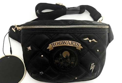 Image of Harry Potter Hogwarts Crossbody Bag Leather Waist Belt Fanny Pack
