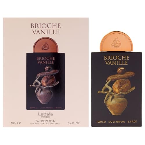 Image of Lattafa Pride Brioche Vanille for Unisex Eau de Parfum Spray, 3.4 Ounce / 100 Ml