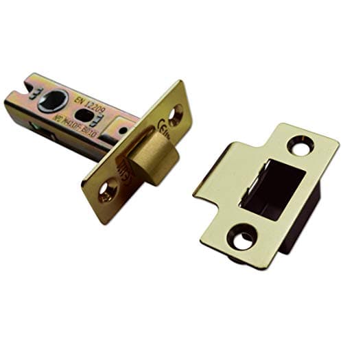 Image of ASEC Vital Tubular Latch - 65mm Polished Brass