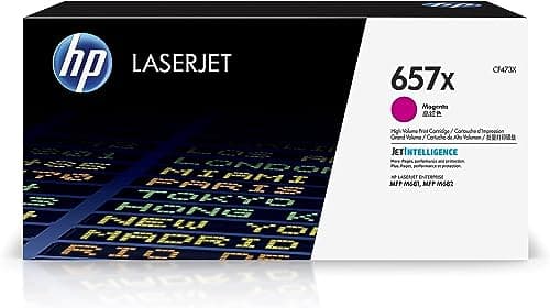 Image of HP CF473X 657X High Yield Original LaserJet Toner Cartridge, Magenta, Single Pack