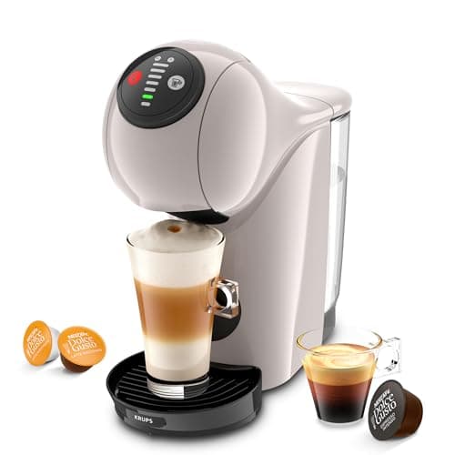 Image of Krups NESCAFÉ Dolce Gusto KP243A GENIO S Coffee Cup Machine for Various Drinks, Compact, High Pressure, XL Adjustable Sizes, Perfect Espresso in Just 30 Seconds, Automatic Shut-Off