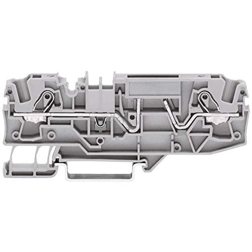 Image of Fuse Terminal Block WAGO 2002-1681 5.2 mm Pull Spring Assignment: L Grey 1 pc(s)