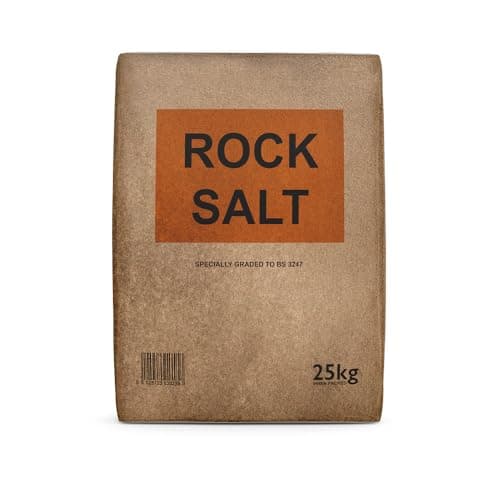 Image of 25kg Brown Rock Salt – Bulk De-Icing Salt for Driveways, Roads, Paths & Grit Bins | Fast-Acting Winter Grit | Ideal for Ice & Snow Clearance