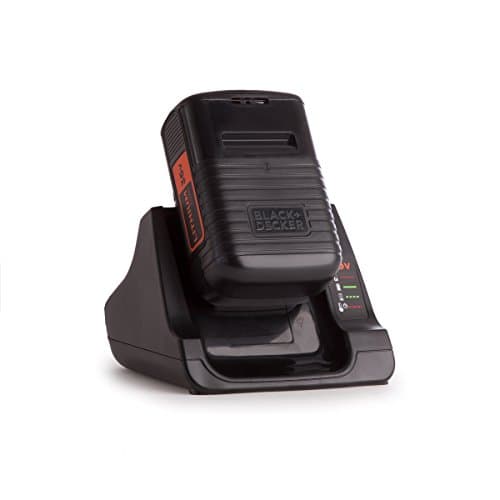 Image of BLACK+DECKER BDC2A36-GB 36 V 2 A Lithium Ion Battery with Charger - Black/Orange
