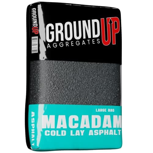 Image of Cold Lay Ready To Use Macadam (Tarmac) 21kg Poly Bag - Asphalt