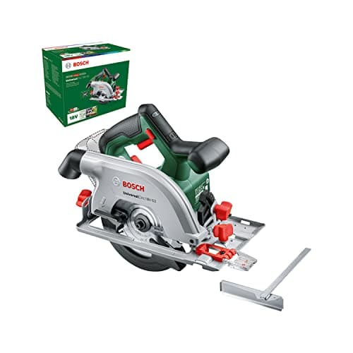 Image of Bosch Cordless Circular Saw UniversalCirc 18V-53 (Precise Sawing in Wood; Max. Cutting Depth 53 mm; 18 Volt System; Without Battery)