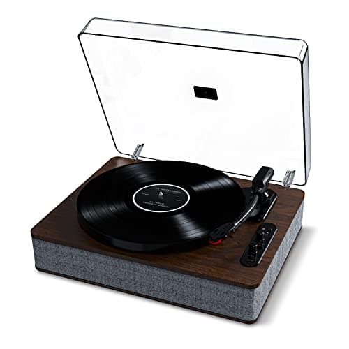 Image of ION Audio Luxe LP – Bluetooth Vinyl Record Player with Speakers, USB Conversion, Full Size Platter, Auto-Stop, Headphone Out, 3 Speeds