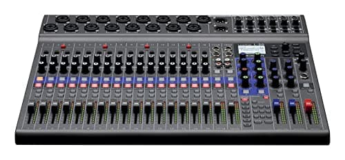 Image of ZOOM LiveTrak L-20 digital mixing console, 20-track recorder and multi-channel audio interface for studio, stage & podcast, UK-Version