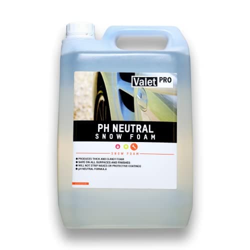 Image of ValetPRO pH Neutral Snow Foam Pre-Wash Cleaner, Thick and High Foaming Formula - 5 L…