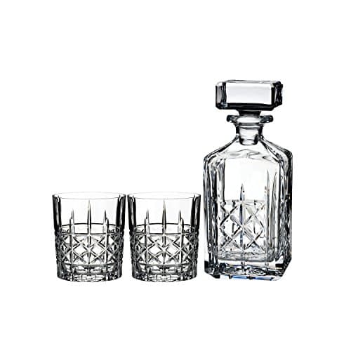 Image of Waterford Marquis Brady 40018794 Decanter & DOF Tumbler, Set of 2, Crystal, 11.65cm