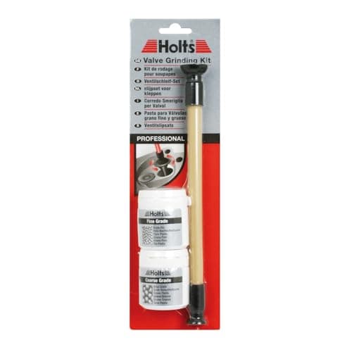Image of Holts Valve Lapping Tool & Polish, Valve Grinding Kit, Essential Car Tool Kit Equipment, Includes Fine Grade & Coarse Grade Polish, Valve Lapping Kit To Reseal Cylinder Heads, Remove Stubborn Deposits