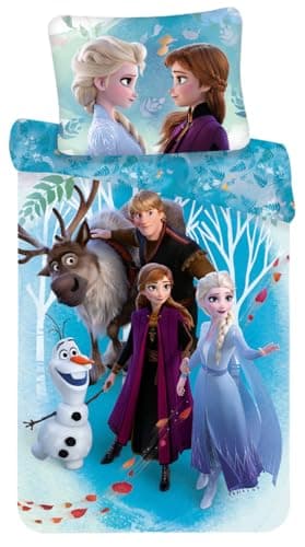 Image of Disney Frozen Duvet Cover - Eenpersoons - 140 x 200 cm - Cotton
