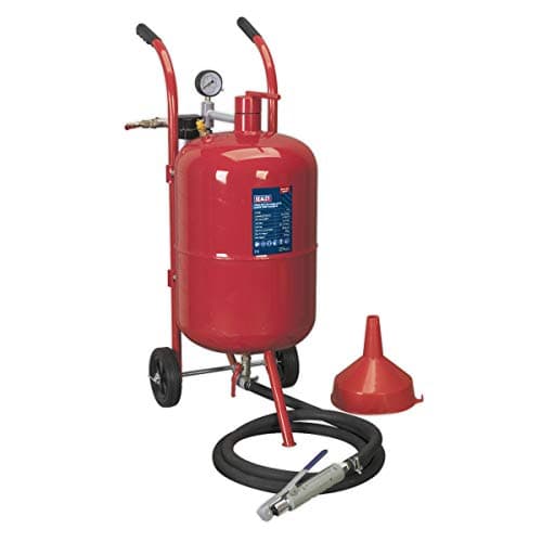 Image of Sealey Sb997 Shot Blaster with Water Trap and Wheels 37Ltr