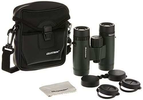 Image of Celestron 71402 TrailSeeker 10x32 BaK-4 Prism Binoculars, Black