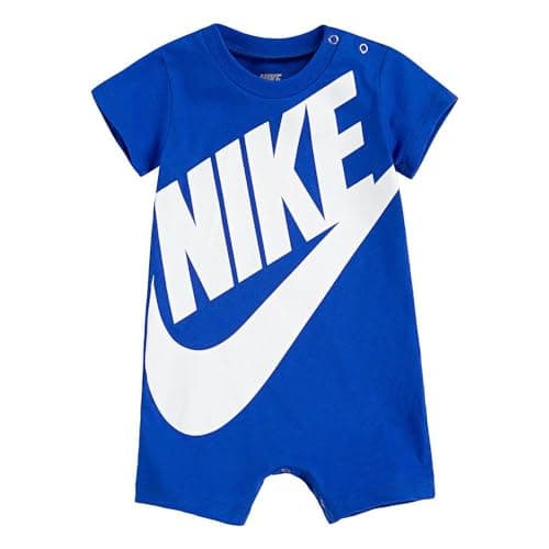 Image of NIKE Baby Romper One Piece Game Royal Blue (Newborn)