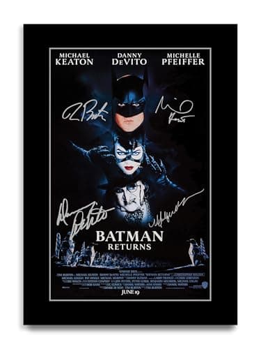 Image of HWC Trading Batman Returns Gifts Printed Poster Signed Autograph Picture for Movie Memorabilia Fans (ID-002848) - A4 Print Only