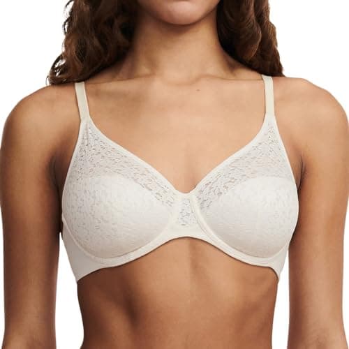 Image of Chantelle Easy Feel Norah Covering Moulded Bra Pearl Off-White 32D