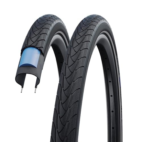 Image of Schwalbe 703559 - tire marathon plus 28x1.00 hs440 e-bike smart-guard twinskin rigida negro refl.