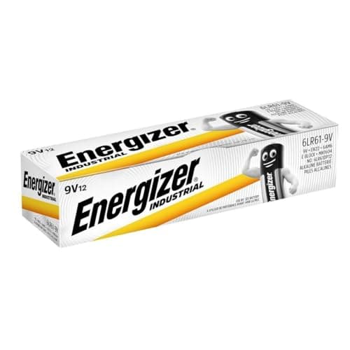 Image of Energizer® INDUSTRIAL E-Block 6LR61 9V Battery Pack of 12
