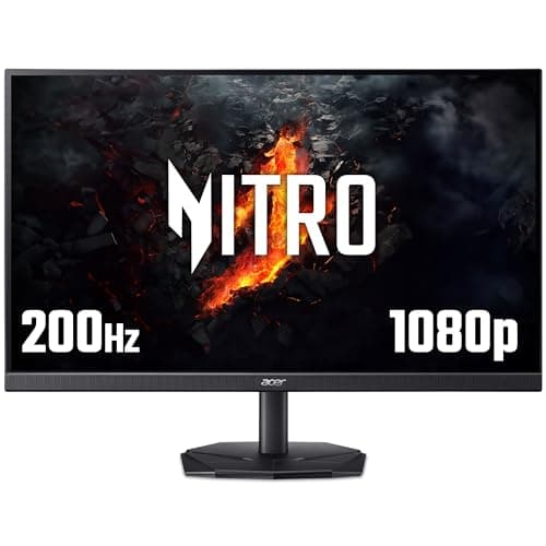 Image of acer Nitro KG272G 27 inch Full HD (1920 x 1080) Gaming Monitor - 120Hz, 1ms, IPS Panel, Adaptive Sync, 99% sRGB, DisplayPort, HDMI