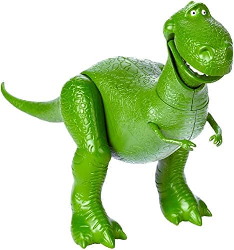 Image of Disney GGX35 Pixar Toy Story 4 Rex Figure in Movie-Inspired Scale for Realistic Storytelling, Multicolour - Amazon Vine