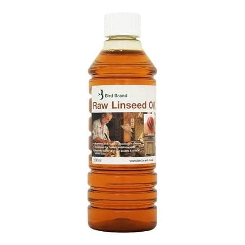 Image of 500ml, Raw Linseed Oil, Pure Natural Oil for Wood Treatment, Furniture Care, and Surface Protection, Penetrating Finish for Outdoor and Indoor Use, Raw Flaxseed Oil
