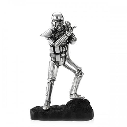 Image of Royal Selangor Hand Finished Star Wars Collection Pewter Death Trooper Figurine