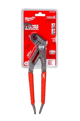 Image of Milwaukee Tools 48-22-6210 10" Comfort Grip Hex-Jaw Pliers