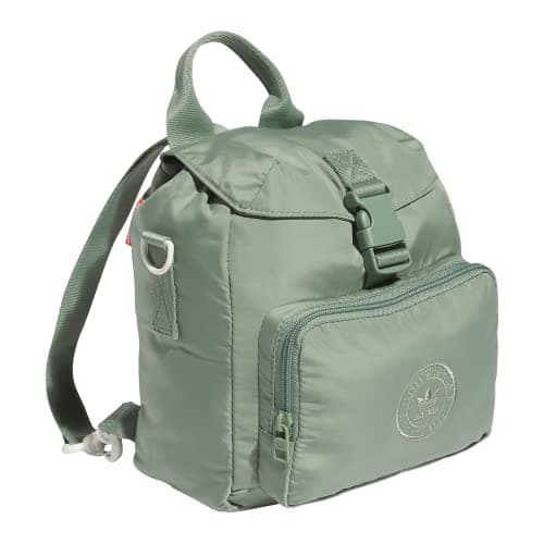 Image of adidas Originals Micro 3.0 Mini Backpack, Silver Green/Semi Impact Orange, One Size, Micro 3.0 Mini Backpack