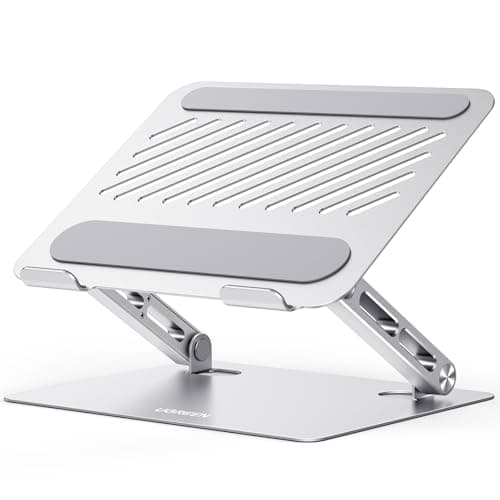 Image of UGREEN Laptop Stand, Adjustable Laptop Riser with Heat-Vent, Ergonomic Foldable Laptop Stand Compatible with MacBook Pro/Air, Surface Laptop, HP Notebook (10-17 inches)