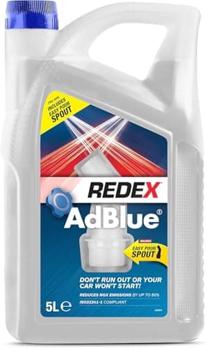 Image of AdBlue Additive 5L with Easy-Pour Spout | Diesel Exhaust Fluid (DEF) for Cars, Vans & Trucks | Reduces Emissions | Urea Solution for SCR Systems | Engine & Environmental Protection