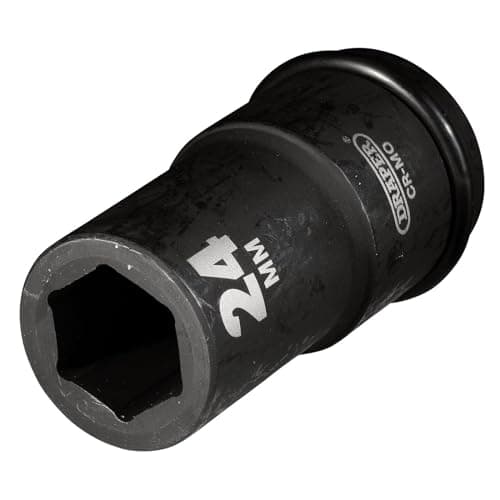 Image of Draper 71883 3/4" Square Drive Hi-Torq 6 Point Deep Impact Socket, 24 mm Size