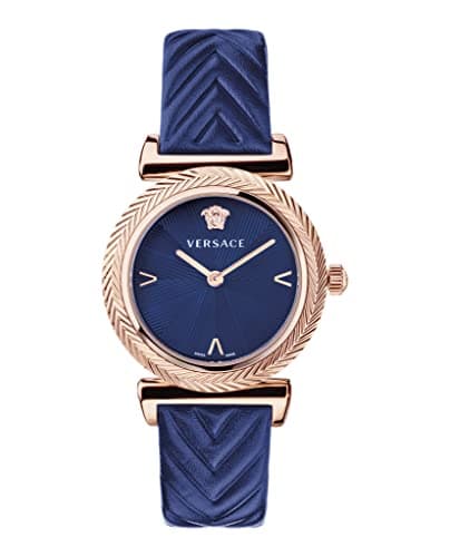 Image of Versace Women's Watch V-Motif 35 mm Leather Strap VERE017 20