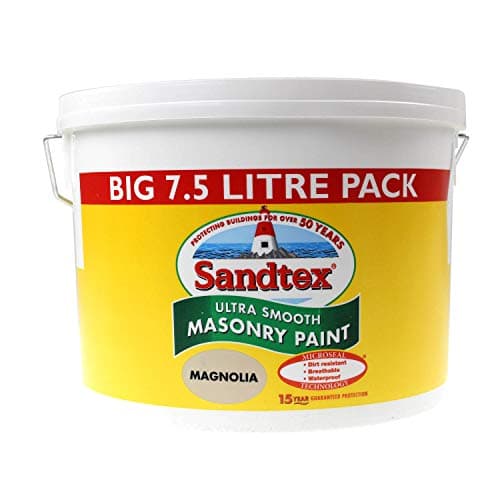 Image of Sandtex Ultra Smooth Masonry Paint 7.5L Magnolia