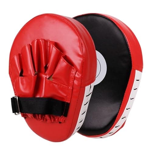 Image of Boxing Pads Punching Mitts,thickened PU Shock-absorbing Martial Arts Pads,Shock Absorbing Boxing Training,for Adults Kids, Home Gym Club