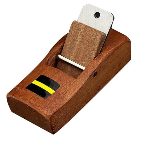 Image of Small Hand Planer Wood Mini Woodworking Flat Plane Wooden Hand Planer Trimming Plane Carpenter Wood Craft DIY Tool Home Garden Wood Planer