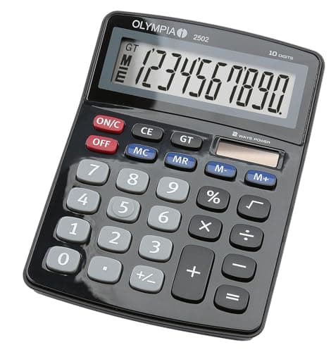 Image of Olympia Tools 40182 2502 Desktop Calculator