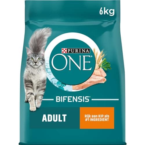 Image of PURINA ONE BIFENSIS Adult Dry Cat Food: Rich in Chicken, Strengthens Natural Defences, for Healthy Bones, Skin, Teeth & Urinary Tract I from 1 Year