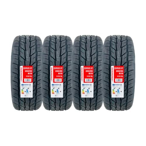 Image of 255/55R19 FRONWAY EURUS07 111V XL Tyre – High-Performance SUV/Crossover Tyre – Durable, Low Noise, Extra Load | 255 55 19 (4)