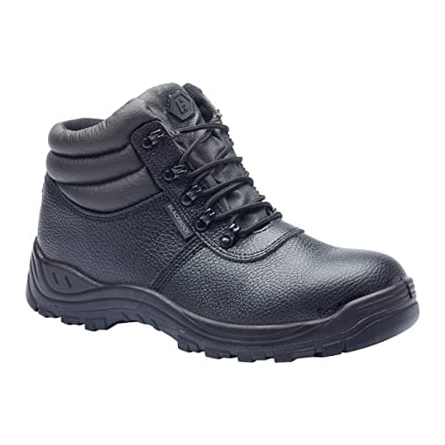 Image of Blackrock Waterproof Chukka Safety Work Boots, Steel Toe Cap Safety Boots, Mens Womens Ladies, Work Shoes, Gardening, Lightweight, Leather, Wide Fit, Non Slip, On Site - Size 12 / EU 47